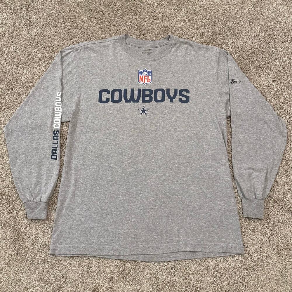 Dallas Cowboys Reebok NFL Long Sleeve Tee size Large